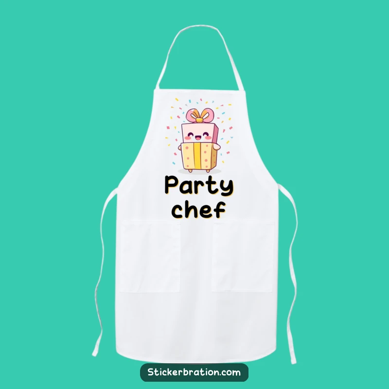 Funny Gift Box Apron - Cook Up Celebrations with Flair