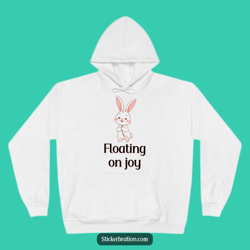 Funny Rabbit Balloon Hoodie: Cozy Comfort & Whimsical Fun