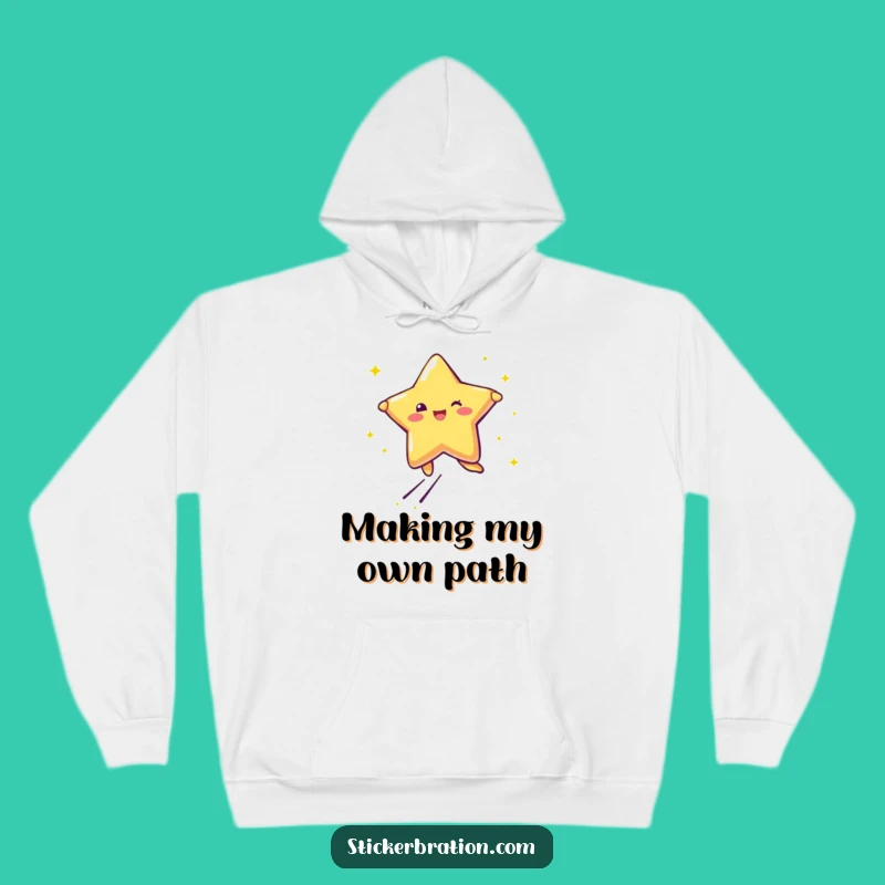 Funny Star Sparkle Hoodie: Cozy and Joyful Gift for Bright Personalities