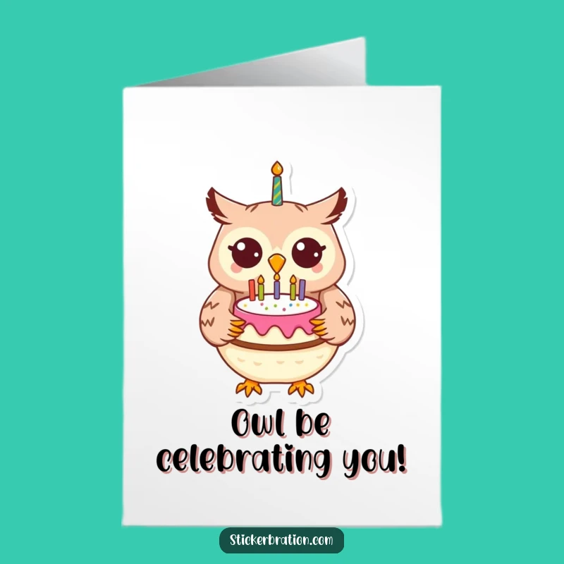 Free Printable Owl Congratulations Card: Funny Downloadable Wise Wishes!