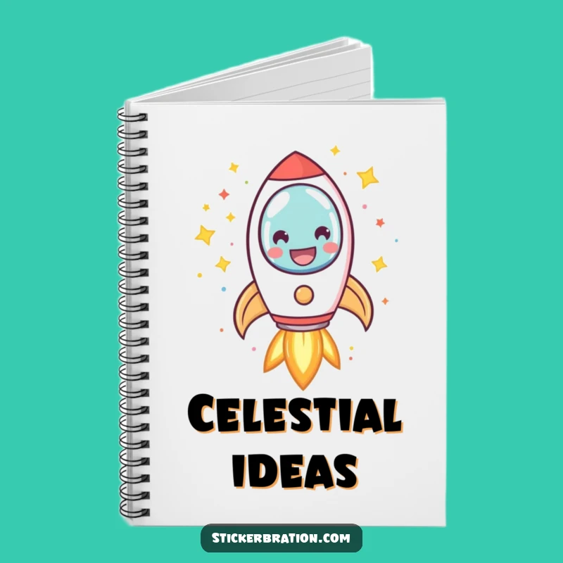 Funny Rocket Blast Off Notebook: Chart Your Course to Success